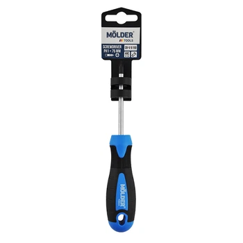 Отвертка Molder крестовая PH1x75mm (MT32104)