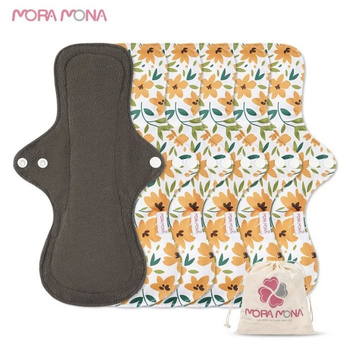 Комплект багаторазових прокладок MORA MONA з 5 штук Маргаритки