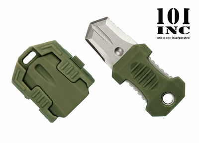 Швидкознімний ніж 101inc Molle mini Олива JFO10