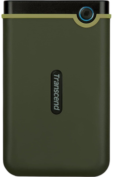 Жорсткий диск Transcend StoreJet 25M3G 2TB TS2TSJ25M3G 2.5" USB 3.1 Gen1 External Military Green