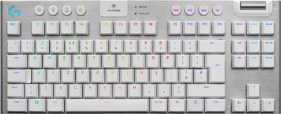 Клавіатура бездротова Logitech G915 Gaming TKL Tenkeyless LIGHTSPEED RGB Mechanical TACTILE (920-009503)