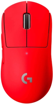 Mysz komputerowa Logitech PRO X SUPERLIGHT Wireless Czerwona (910-006784)