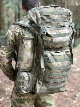 Тактический армейский военный рюкзак баул 110 л мультикам