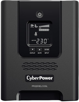 UPS CyberPower Line-Interactive SNMP 2200 VA (PR2200ELCDSL)