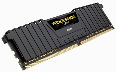 RAM Corsair DDR4-2666 16384MB PC4-21300 (zestaw 2x8192) Vengeance LPX czarny (CMK16GX4M2A2666C16)