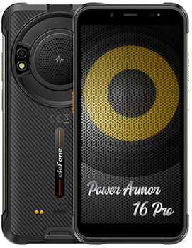 Smartfon Ulefone Power Armor 16 Pro 4/64GB Black (UF-PA16P/BK)