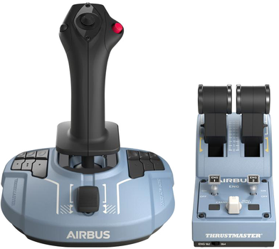 Дротовий джойстик Thrustmaster TCA Officer Pack Airbus Edition Blue (2960842)