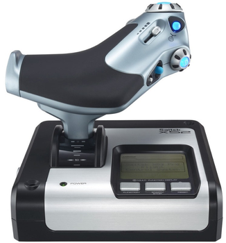 Контролер для ігрових симуляторів Logitech G Saitek X52 Flight Control System (945-000006)