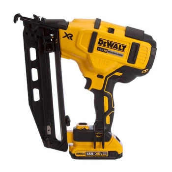Гвоздезабиватель DeWALT 18В XR , диаметр/длина гвоздя 1.6/32-64 мм, 2 АКБ, ЗУ (DCN662D2)