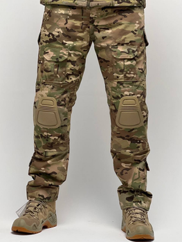 Тактичні військові штани з наколінниками Multicam для військових ЗСУ Розмір XL