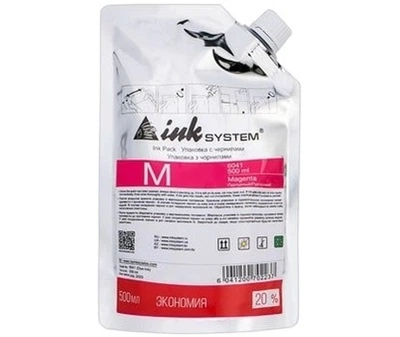 Чернила InkSystem для Epson L Series (Magenta) 500ml Светостойкие (003529)