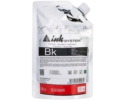 Чорнило InkSystem для Epson L Series (Black) 500ml Світлостійкі (003527)