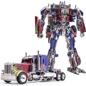 Трансформеры Лидер Оптимус Прайм Transformers LEADER Commander Optimus Prime 30 см Weijiang