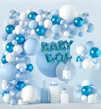 Арка из шаров "Baby Boy", набор - 115 шт.