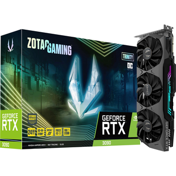 Видеокарта Zotac GAMING GeForce RTX 3090 Trinity OC 24GB GDDR6X (ZT-A30900J-10P)