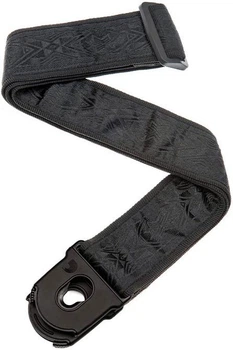 Ремень гитарный D'Addario PLANET LOCK GUITAR STRAP (BLACK SATIN)