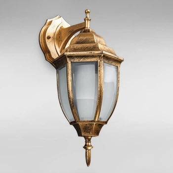 Уличный настенный светильник Бра Light House DL-18778/1W бронза