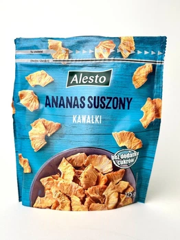 Ананас сушеный без сахара Alesto 125 г