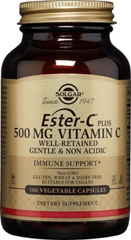 Дієтична добавка Solgar Ester-C Plus 1000 мг 90 К (33984010390)