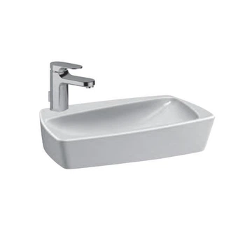 Умывальник на столешницу ассиметричный Ideal Standard Simply Uintensive 55х35 см , белый (T097301)
