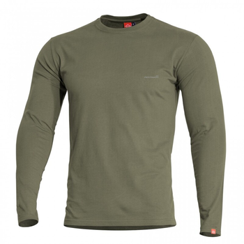 Футболка на довгий рукав Pentagon Ageron Long Shirt K09029 Large, Олива (Olive)