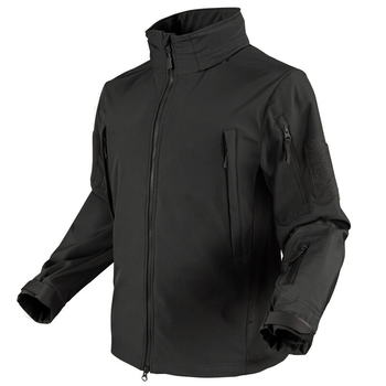 Софтшелл куртка без утепления Condor SUMMIT Zero Lightweight Soft Shell Jacket 609 Large, Чорний
