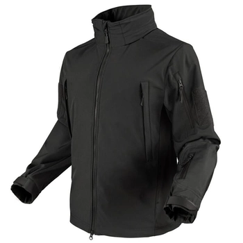 Софтшелл куртка без утепления Condor SUMMIT Zero Lightweight Soft Shell Jacket 609 Medium, Чорний
