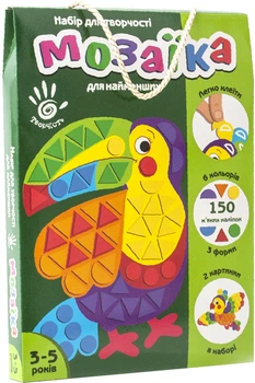 Набор для творчества Vladi Toys Мягкая фигурная мозаика Пеликан (VT4511-02)