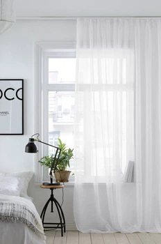 Тюль Грек з обтяжувачем Lux Portiery 300х285 - 1 шт Пастельно-білий (TA0071)
