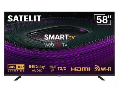 Телевiзор Satelit 58U9200WS
