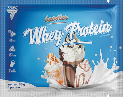 Białko Trec Nutrition Booster Whey Protein 30 g Peanut Butter Banana (5902114016524)