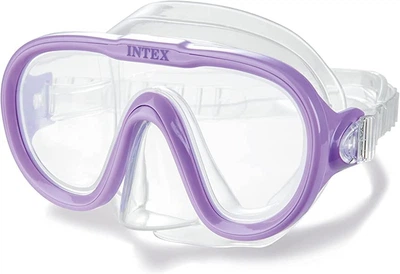 Дитяча маска для плавання Фіолетова Intex 55916, розміром M. Від 8 років