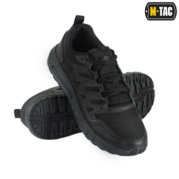 Літні чоловічі кросівки M-Tac Summer sport туристичні спортивні для активного відпочинку повітропроникні з сіткою та легкою пінною підошвою чорні 42