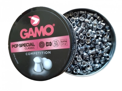 Кулі Gamo PCP Special 4.50мм, 0.53г, 450шт