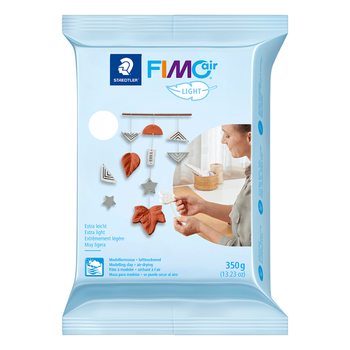 Полимерная самозастывающая глина FIMO Air Light, 350 г., Белая, (8130-0)