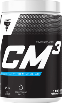 Креатин Trec Nutrition CM3 Powder 500 г Біла кола (5902114018849)