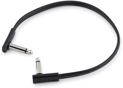 Инструментальный патч-кабель RockBoard Flat Patch Cable 30 см (RBO CAB PC F 30 BLK)