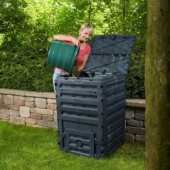 Компостер садовий Graf Eco Master 450 л з рещіткою від гризунів (628001-626101)