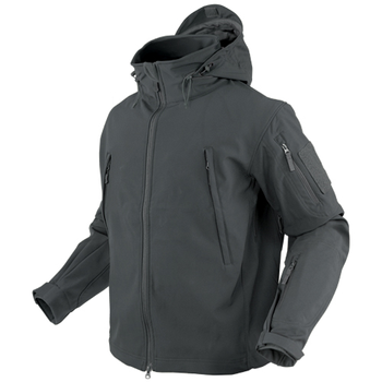 Тактична куртка софтшелл Condor SUMMIT Soft Shell Jacket 602 Medium, Graphite (Сірий)