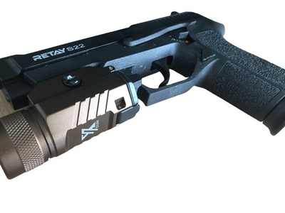 Підствольний ліхтарик X-GUN FLASH 1200 lm на Weaver/Picatinny