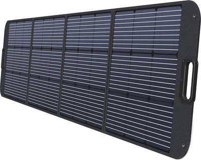 Портативная солнечная панель для УМБ CHOETECH 200W (243x53 см) 1x200W, 1xUSB QC3.0 18W, 1xUSB-C PD3.0 45W, 1xUSBA 12W (SC011-BK)