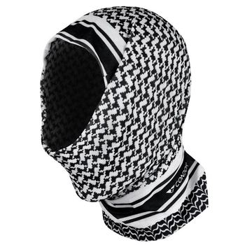 Багатофункціональний шарф Condor Multi-Wrap 212-S Shemagh Чорний/Білий