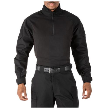 Сорочка под бронежилет 5.11 Tactical Rapid Assault Shirt 5.11 Tactical Black, 2XL (Черный)