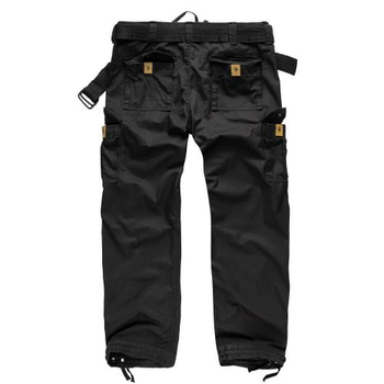 Штани SURPLUS PREMIUM VINTAGE TROUSERS Surplus Raw Vintage Black, 5XL (Чорний)