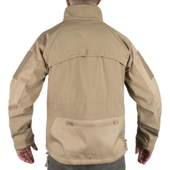 Куртка демісезонна Softshell Sturm Mil-Tec Coyote XL (Койот)