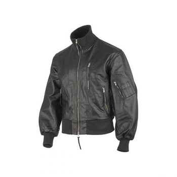 Куртка кожаная Бундесвер Sturm Mil-Tec Black 56 (Черный)