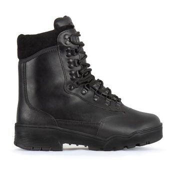 Ботинки кожаные Sturm Mil-Tec Black, 48.5 (Черный) Тактичекие