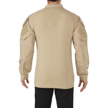 Сорочка под бронежилет 5.11 Tactical Rapid Assault Shirt 5.11 Tactical TDU Khaki, S (Хаки) Тактическая