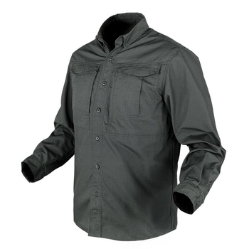 Полевая тактическая рубашка Condor TAC-PRO SHIRT 101132 Medium, Graphite (Сірий)