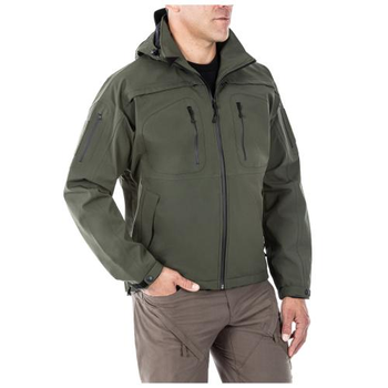 Куртка для штормовой погоды Tactical Sabre 2.0 Jacket 5.11 Tactical Moss 3XL (Мох) Тактическая
